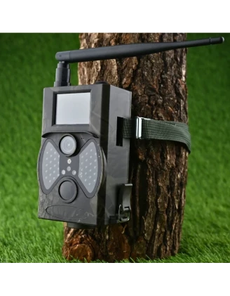 Fotopułapka GSM kamera leśna HC-300M 40 IR 940nm Czujnik Ruchu v3 16MPX